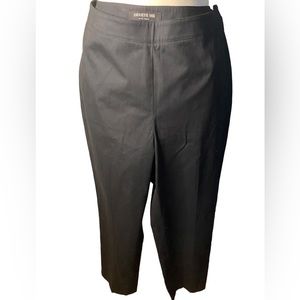 LAFAYETTE 148 Black Pants Size 12 NWT Cotton/ Spandex Side Zipper